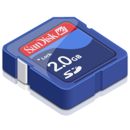 SD Card Icon 256x256 png